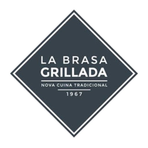 logo la brasa grillada
